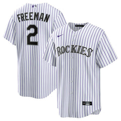 MLB Tyler Freeman Colorado Rockies Nike  Youth Home Replica Jersey