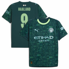Erling Haaland Manchester City x EA SPORTS FC 2025/26 Fourth Jersey - Puma Green