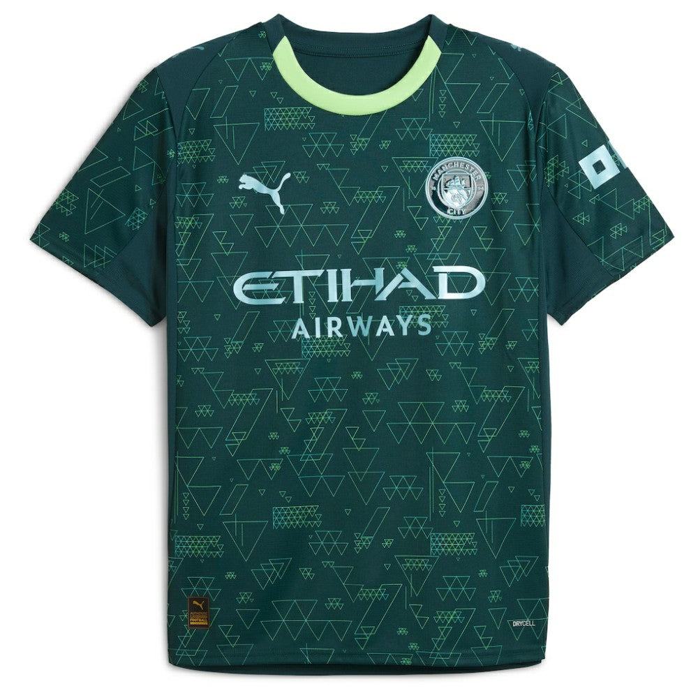 Erling Haaland Manchester City x EA SPORTS FC 2025/26 Fourth Jersey - Puma Green