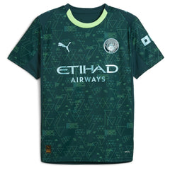 Erling Haaland Manchester City x EA SPORTS FC 2025/26 Fourth Jersey - Puma Green