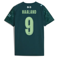 Erling Haaland Manchester City x EA SPORTS FC Youth 2025/26 Fourth Jersey - Puma Green