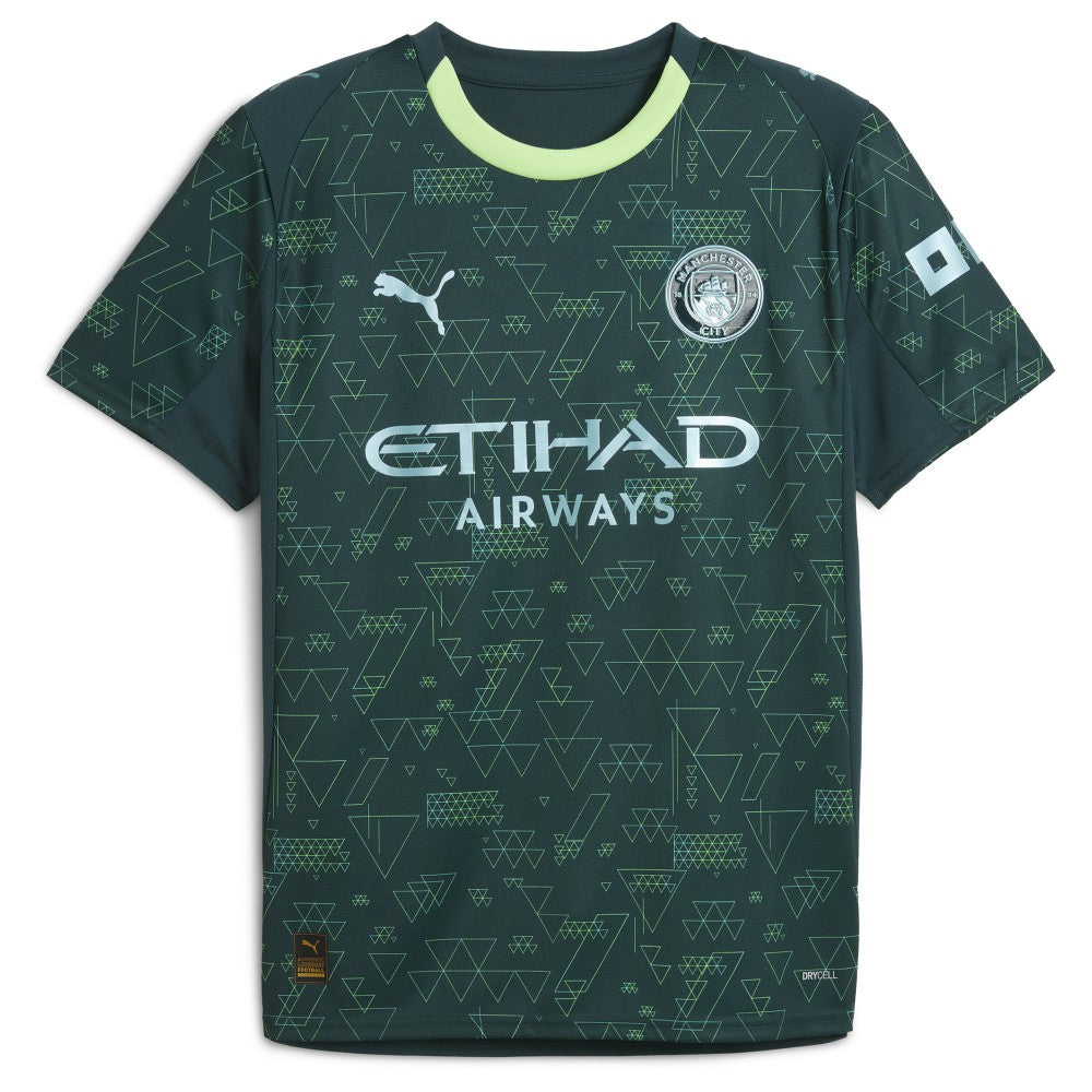 Phil Foden Manchester City x EA SPORTS FC 2025/26 Fourth Jersey - Puma Green