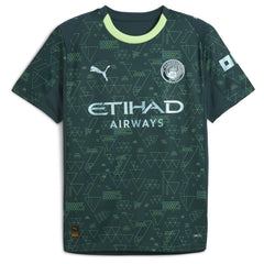 Phil Foden Manchester City x EA SPORTS FC 2025/26 Fourth Jersey - Puma Green