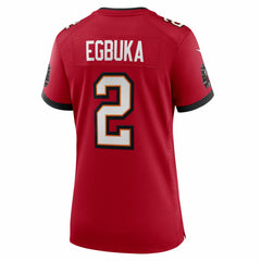 Emeka Egbuka  Women's Team Game Jersey - Tampa Bay Buccaneers