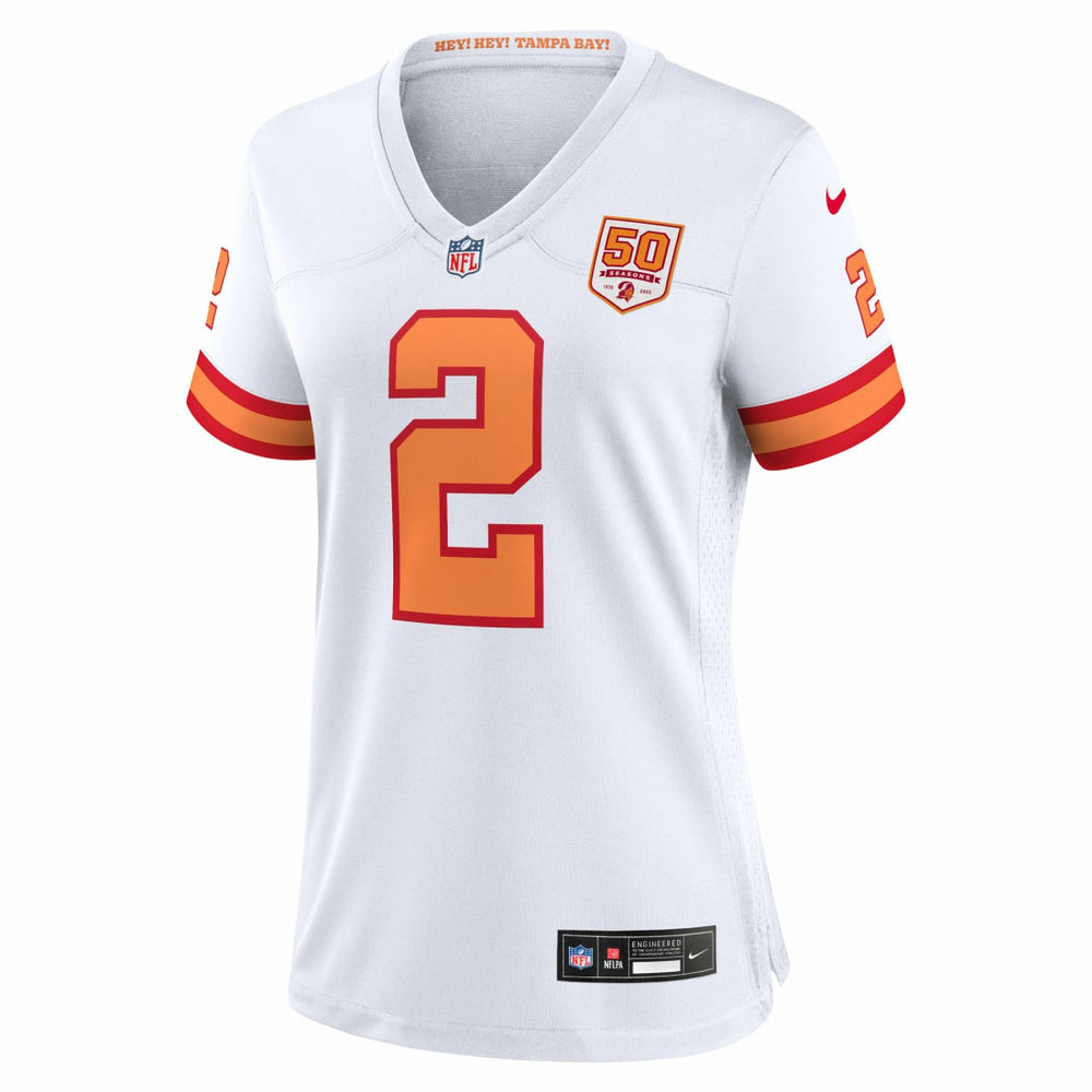 Emeka Egbuka '76  Women's Alternate 50th Season Game Jersey - Tampa Bay Buccaneers