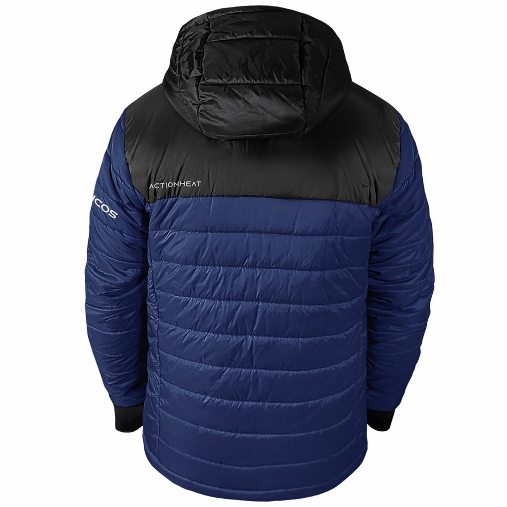 ActionHeat 5V Battery Heated Colorblock Full-Zip Puffer Jacket - Denver Broncos