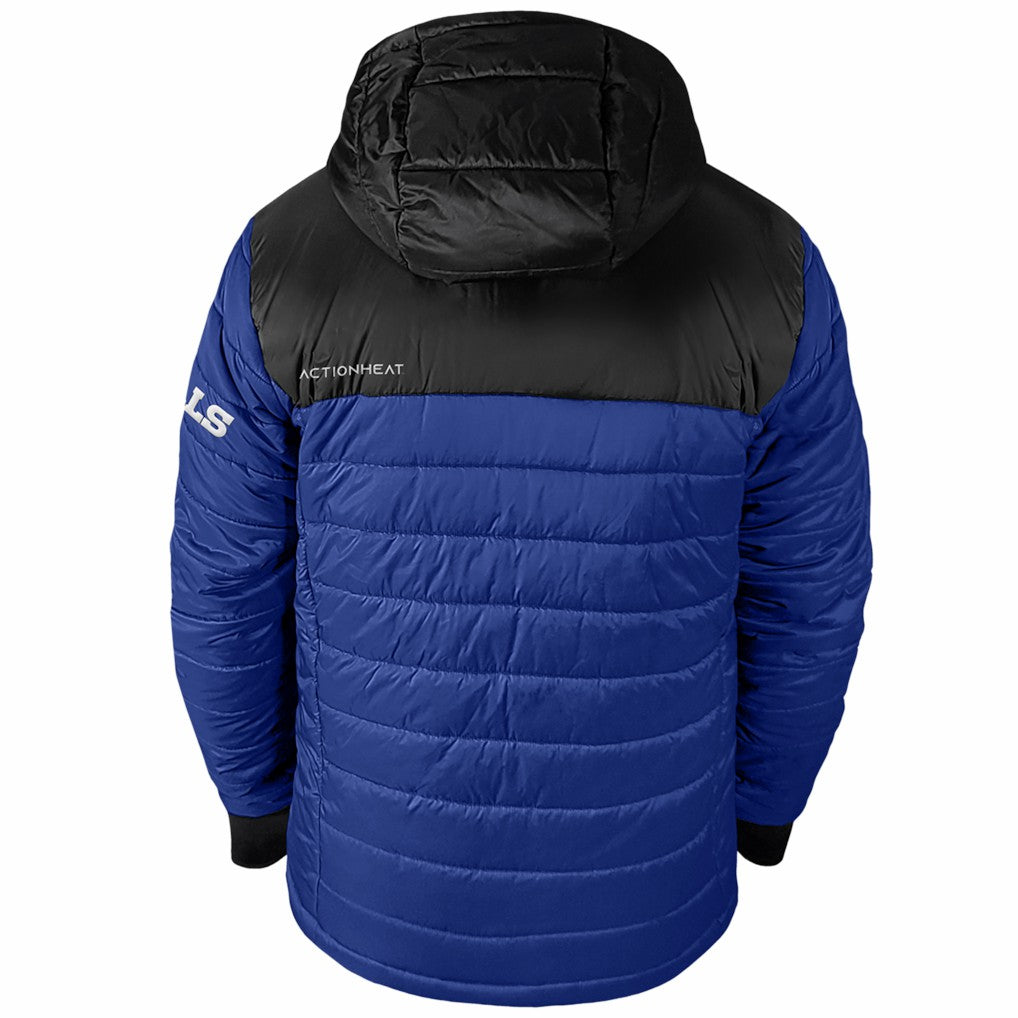 ActionHeat 5V Battery Heated Colorblock Full-Zip Puffer Jacket - Buffalo Bills