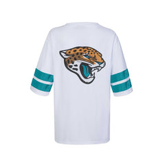 Cuce Women's Rhinestone V-Neck Tunic - Jacksonville Jaguars