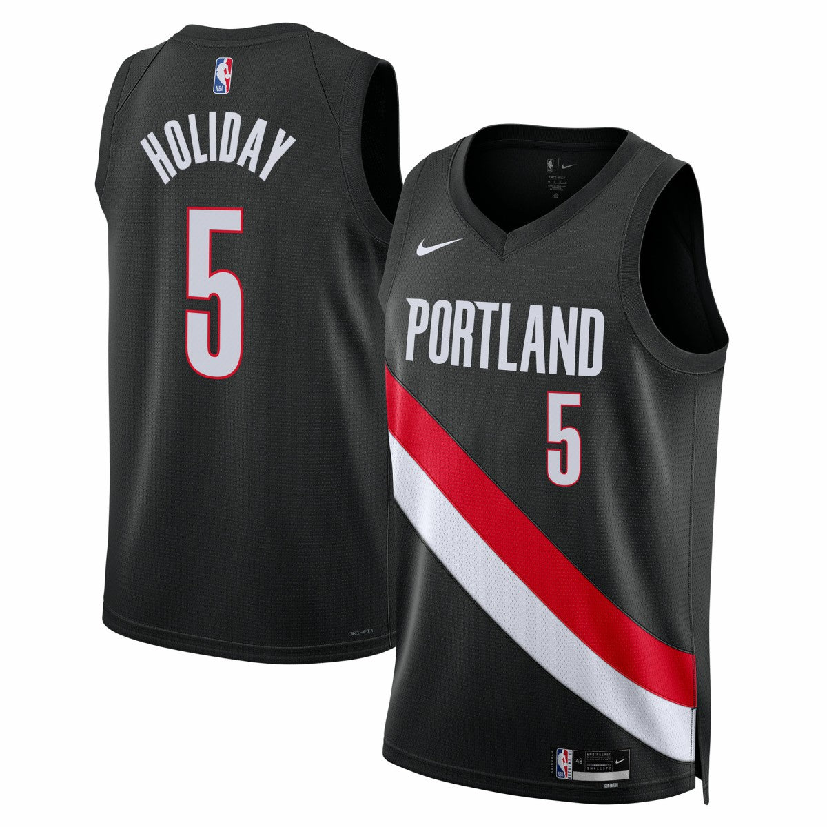 NBA Jrue Holiday Portland Trail Blazers Unisex Swingman Jersey