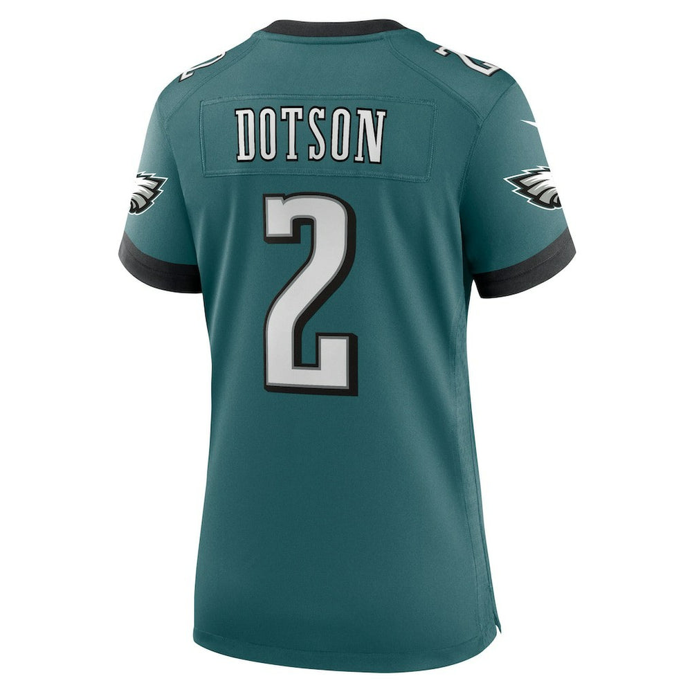 Jahan Dotson  Women's Team Game Jersey - Philadelphia Eagles