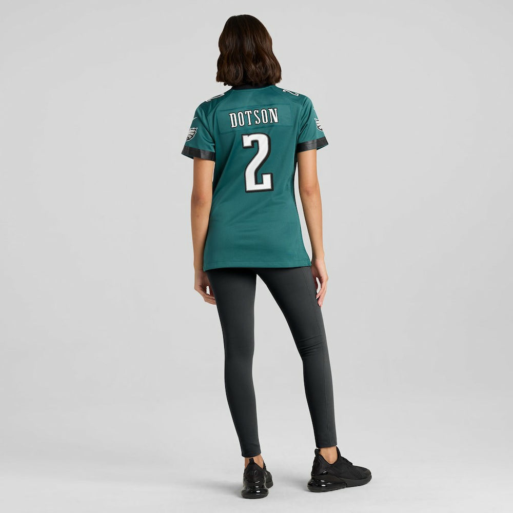 Jahan Dotson  Women's Team Game Jersey - Philadelphia Eagles