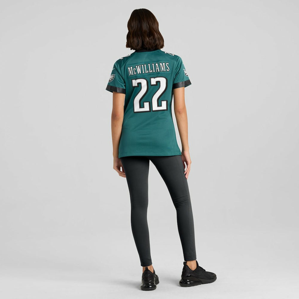 Mac McWilliams  Women's Team Game Jersey - Philadelphia Eagles