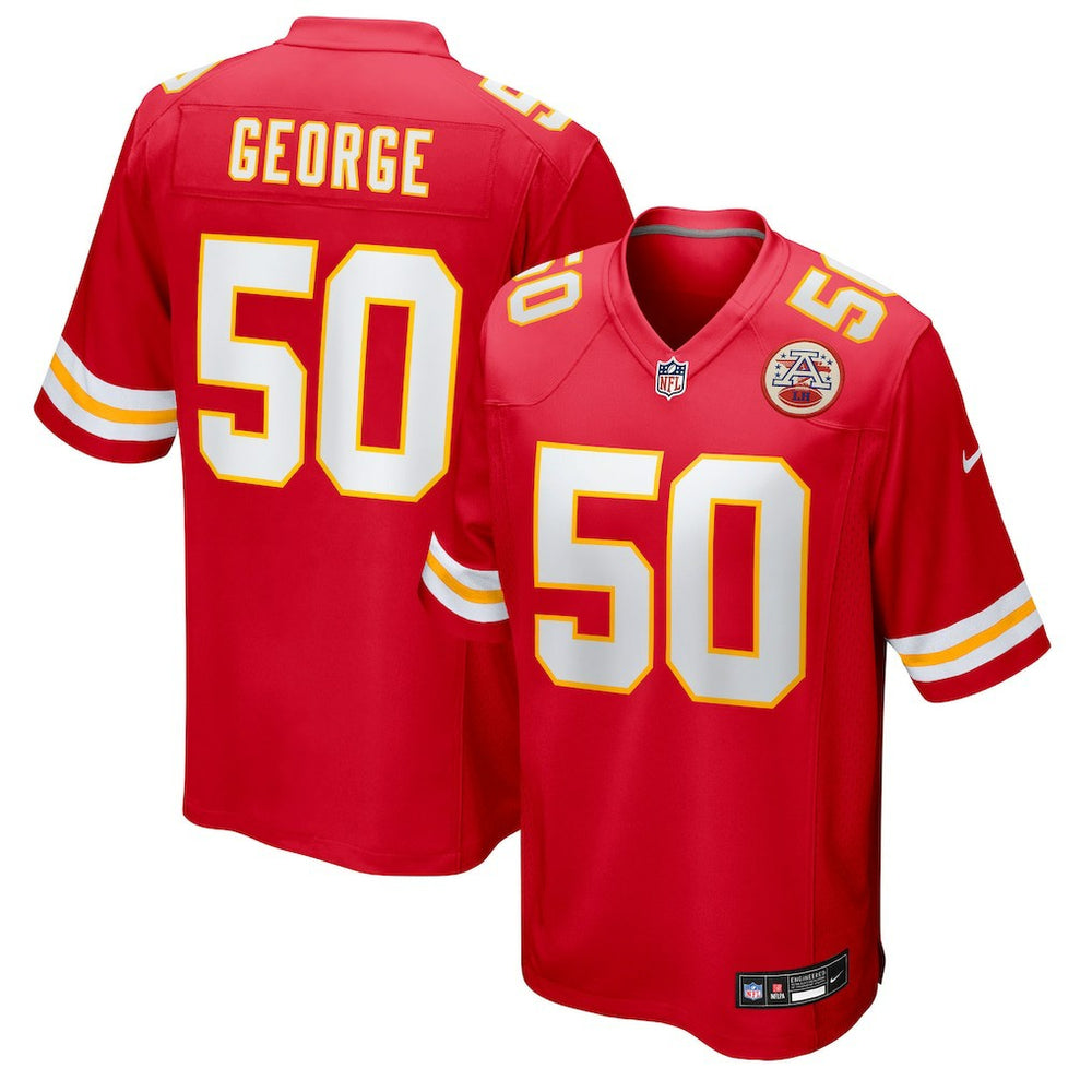 Brandon George  Team Game Jersey - Kansas City Chiefs