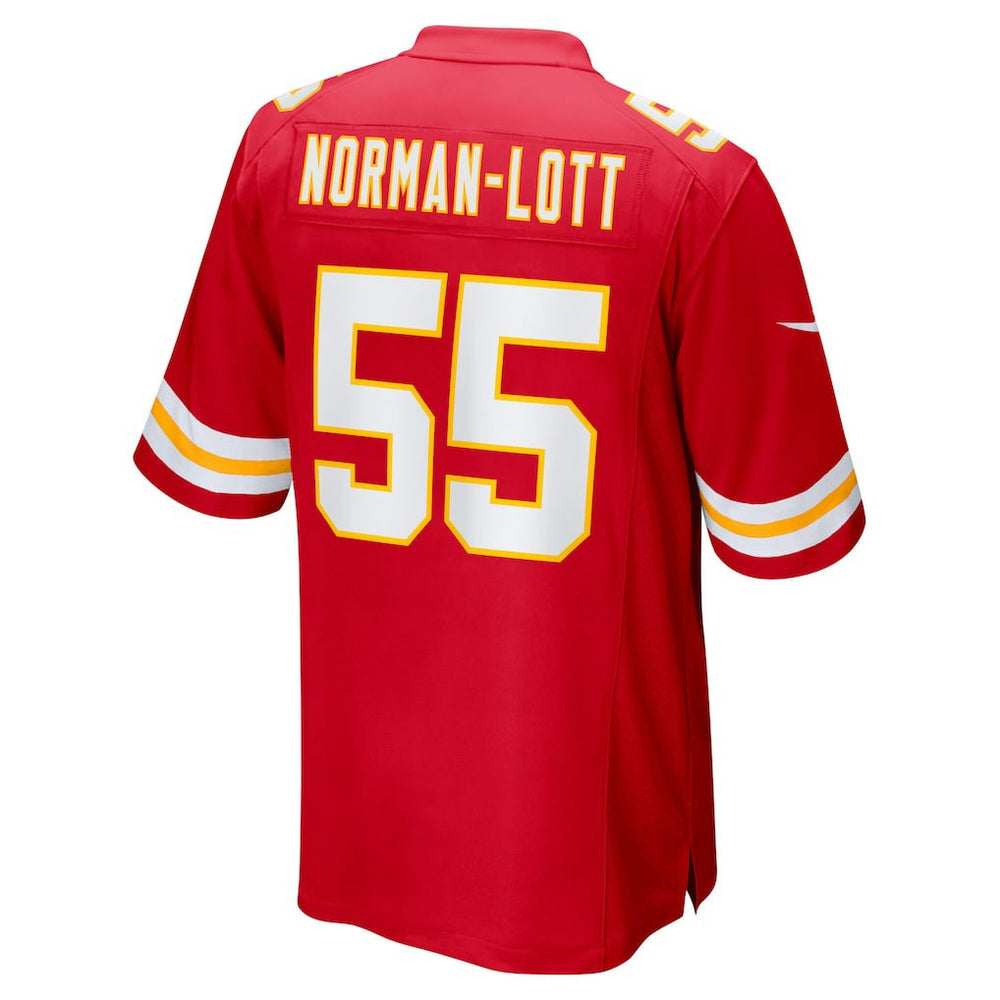 Omarr Norman-Lott  Team Game Jersey - Kansas City Chiefs