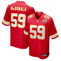 Cooper McDonald  Team Game Jersey - Kansas City Chiefs