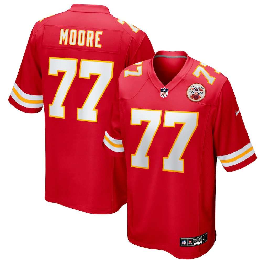 Jaylon Moore  Team Game Jersey - Kansas City Chiefs