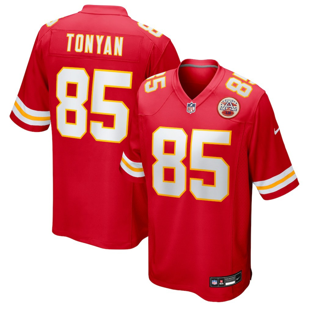 Robert Tonyan  Team Game Jersey - Kansas City Chiefs