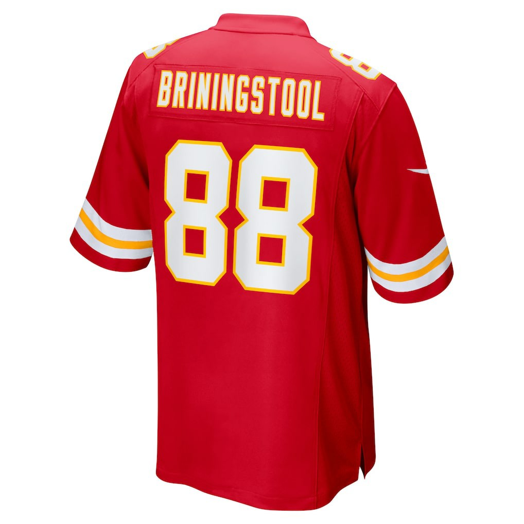 Jake Briningstool  Team Game Jersey - Kansas City Chiefs