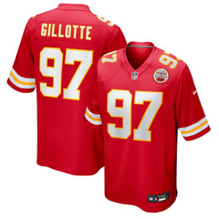 Ashton Gillotte  Team Game Jersey - Kansas City Chiefs