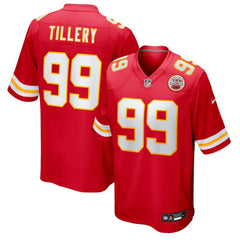 Jerry Tillery  Team Game Jersey - Kansas City Chiefs