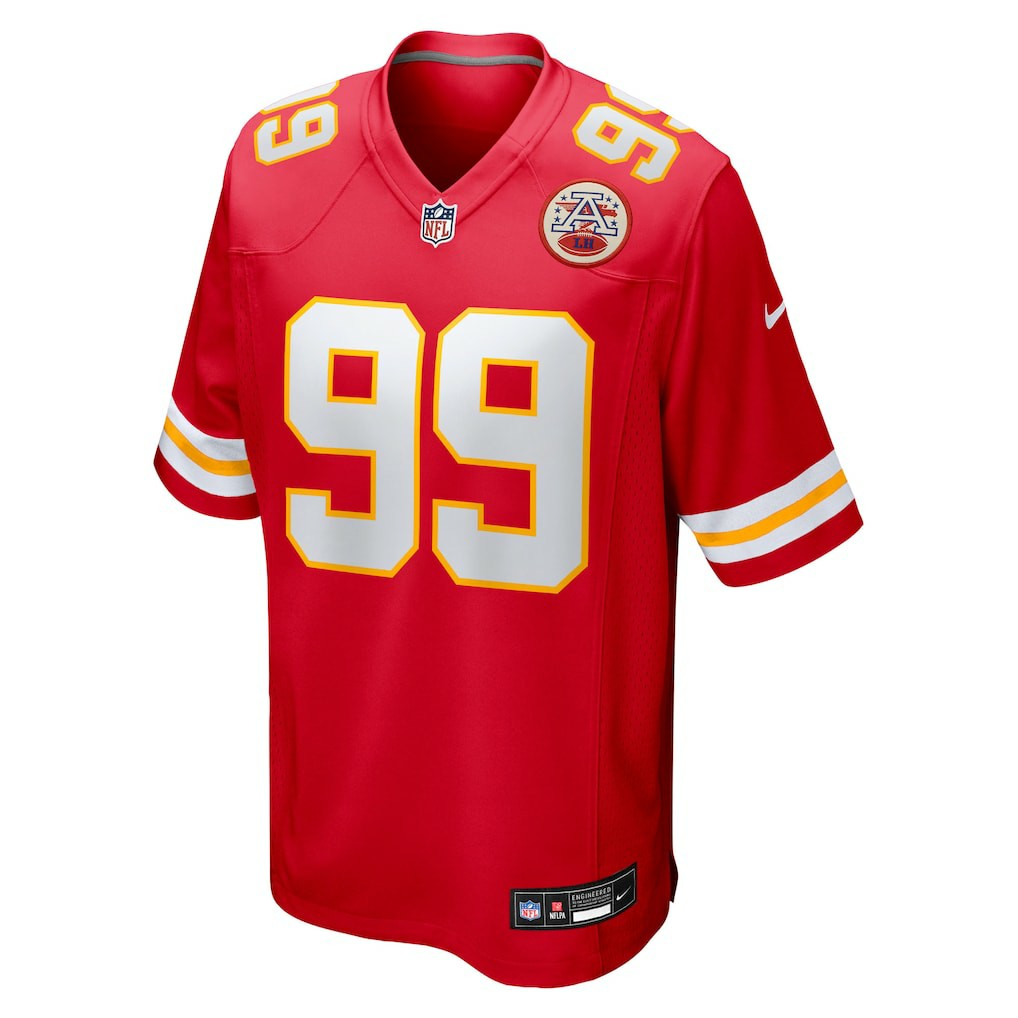 Jerry Tillery  Team Game Jersey - Kansas City Chiefs
