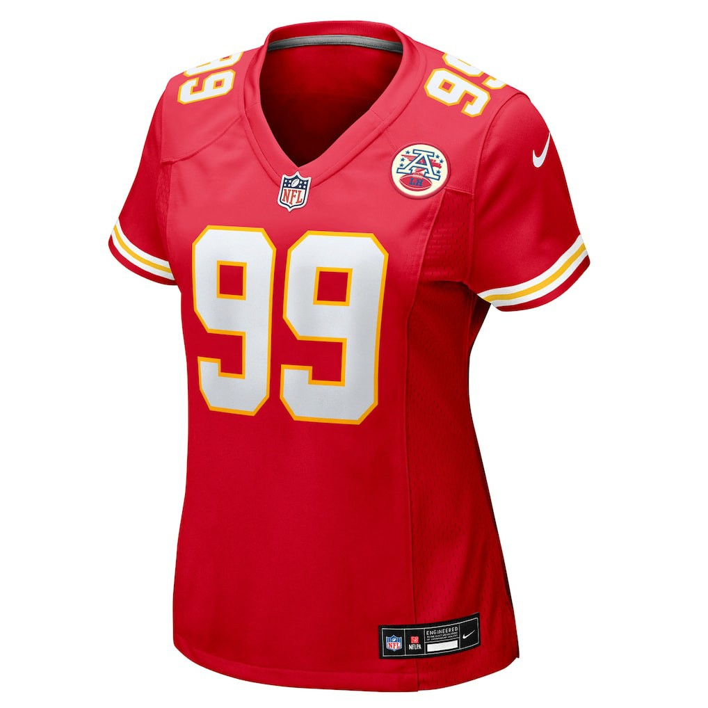 Jerry Tillery  Women's Team Game Jersey - Kansas City Chiefs
