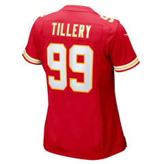 Jerry Tillery  Women's Team Game Jersey - Kansas City Chiefs