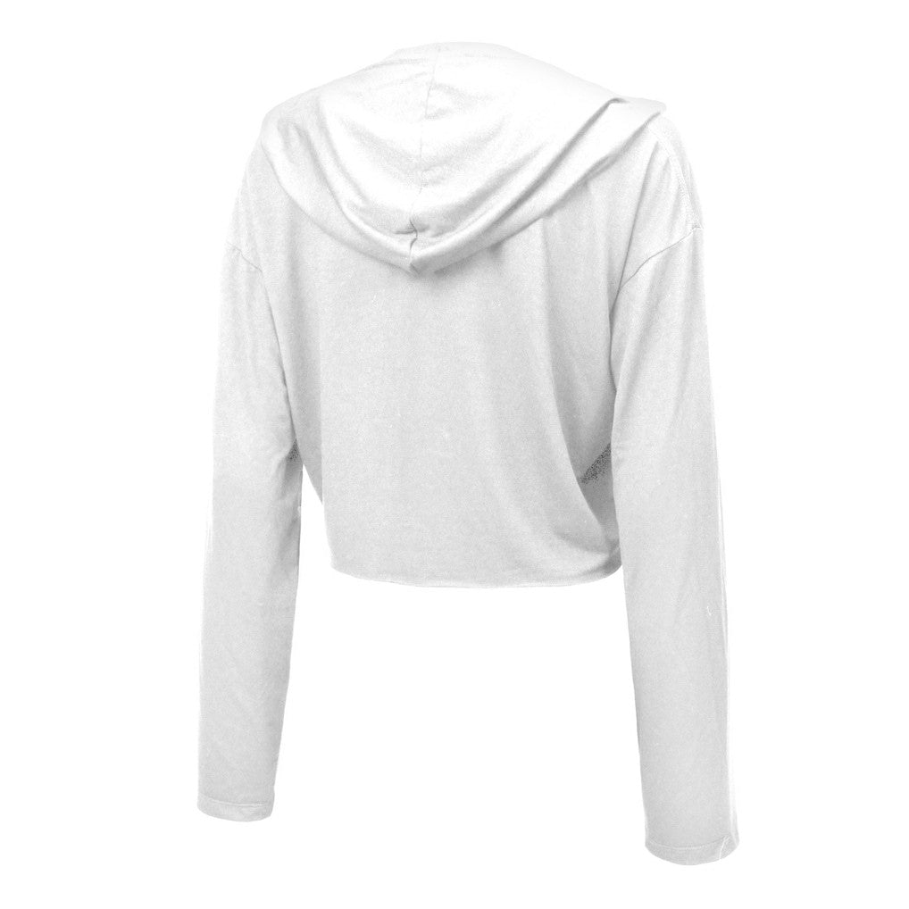 Josh Allen  Majestic Threads Women's Glitter Wordmark Hoodie - Buffalo Bills