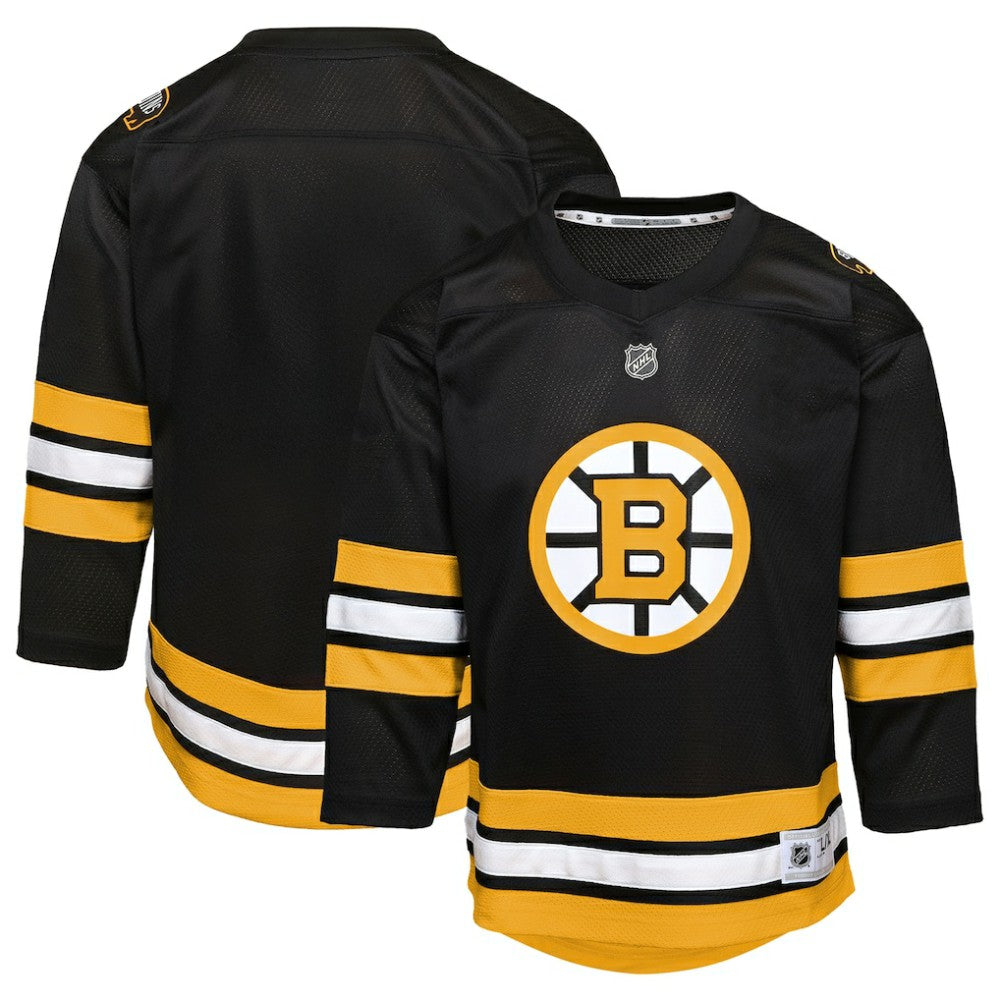 NHL Black Boston Bruins Youth Home Replica Jersey