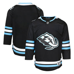 NHL Black Utah Mammoth Youth Home Premier Jersey
