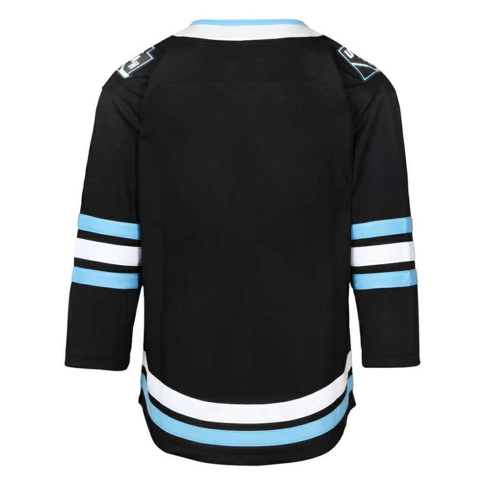 NHL Black Utah Mammoth Youth Home Premier Jersey