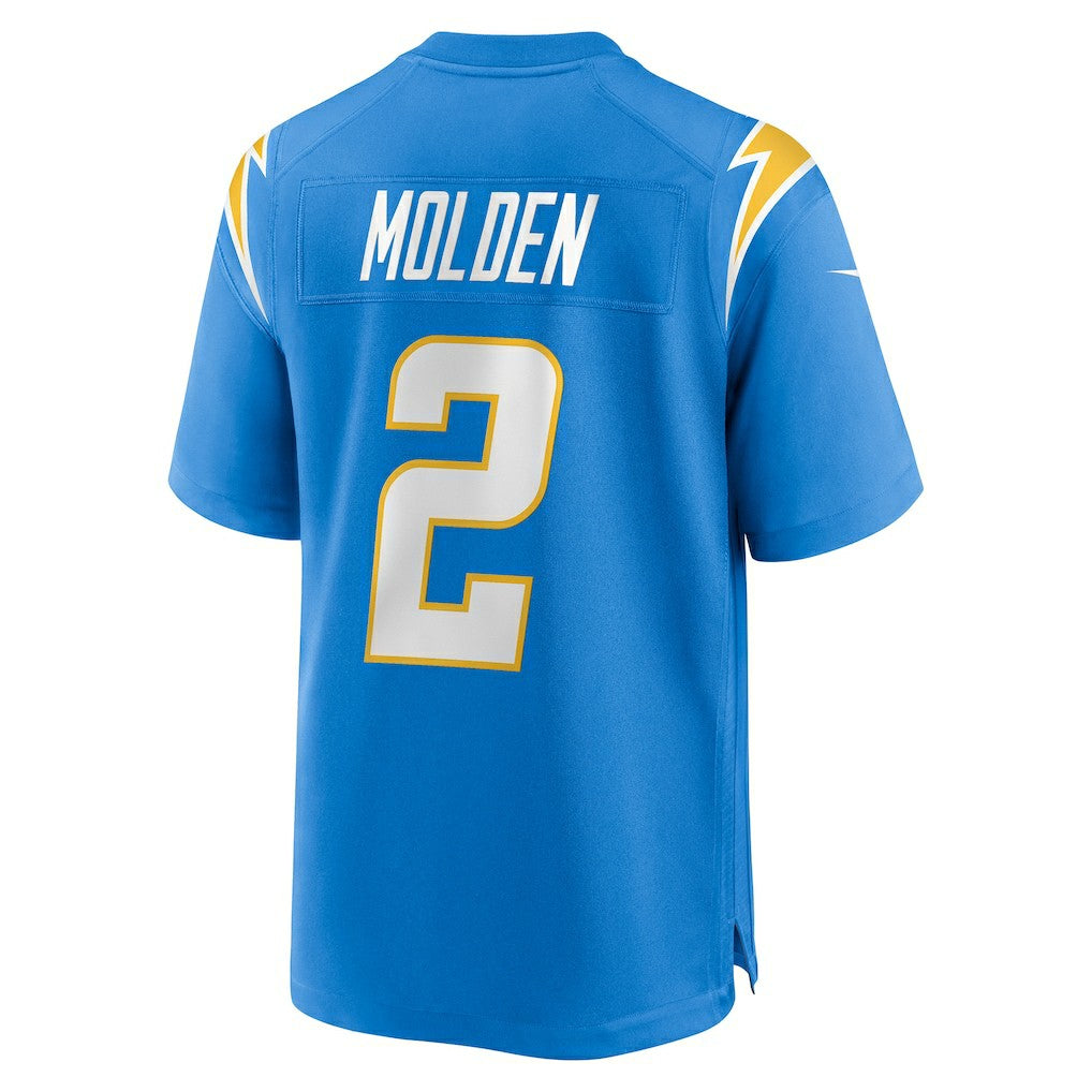 Elijah Molden  Team Game Jersey - Los Angeles Chargers