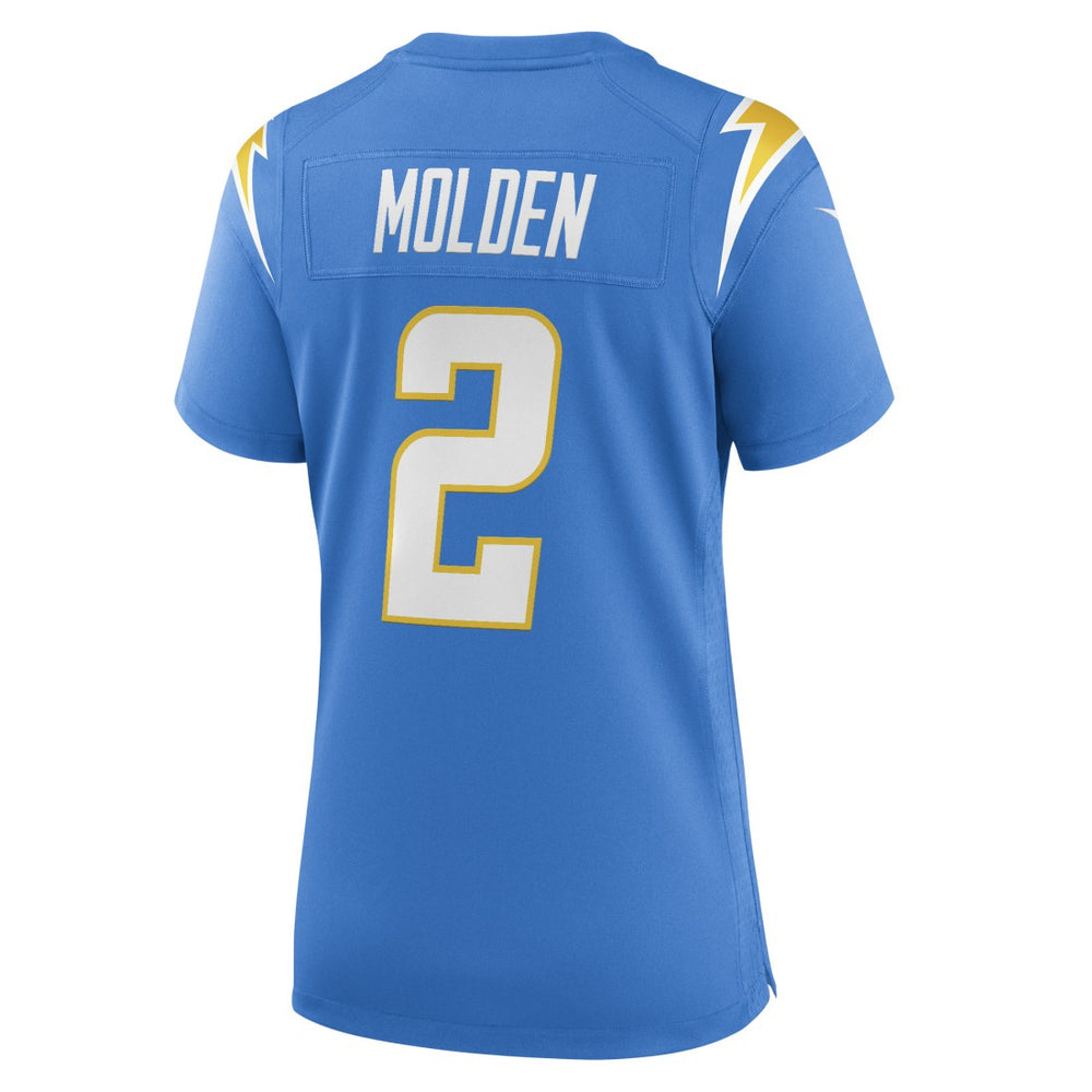 Elijah Molden  Women's Team Game Jersey - Los Angeles Chargers