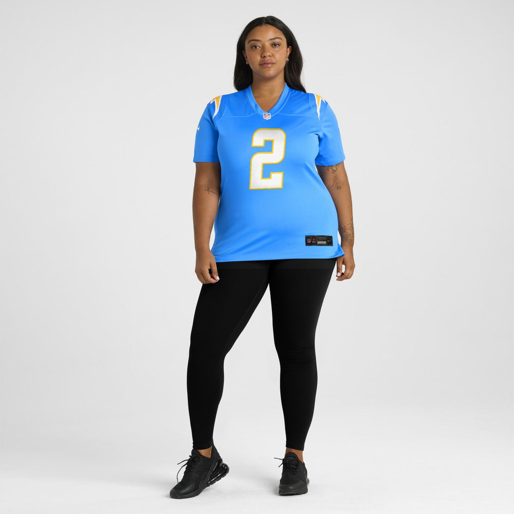 Elijah Molden  Women's Team Game Jersey - Los Angeles Chargers