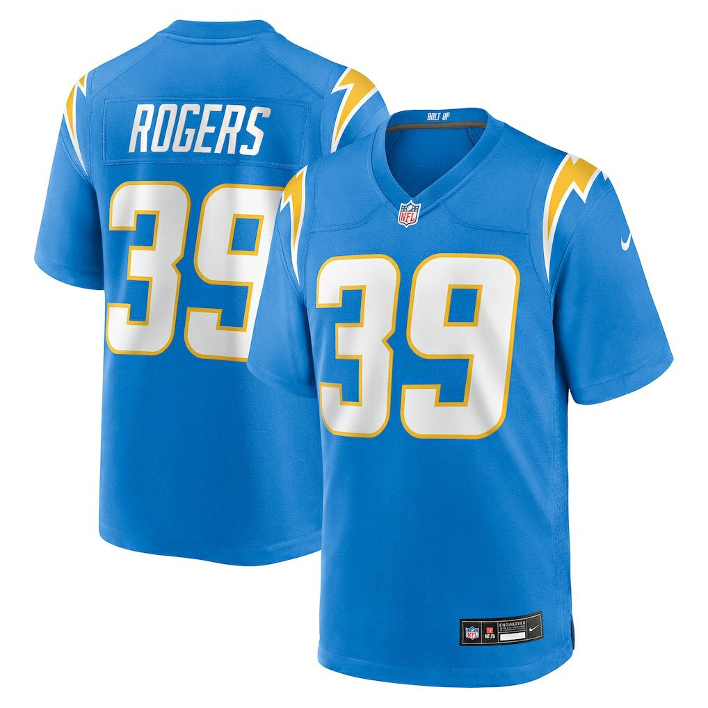 Eric Rogers  Team Game Jersey - Los Angeles Chargers