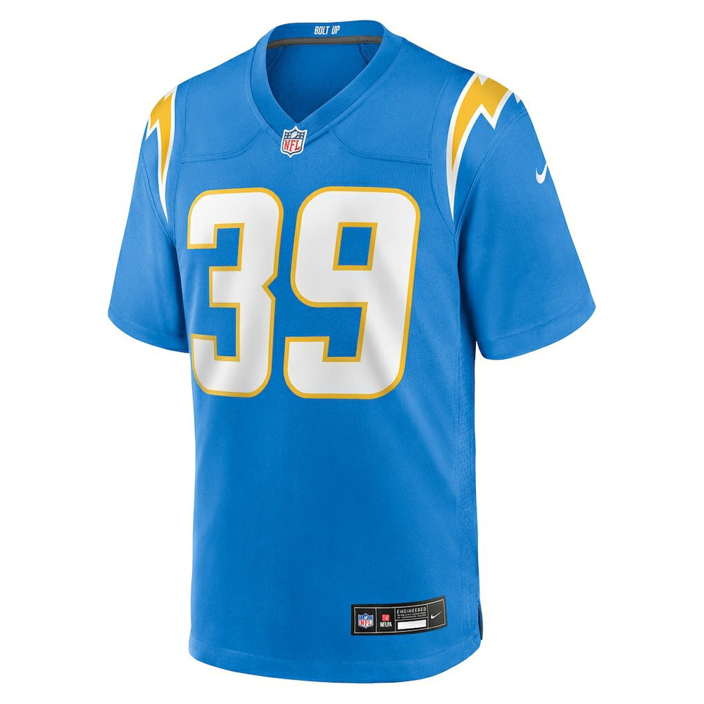 Eric Rogers  Team Game Jersey - Los Angeles Chargers