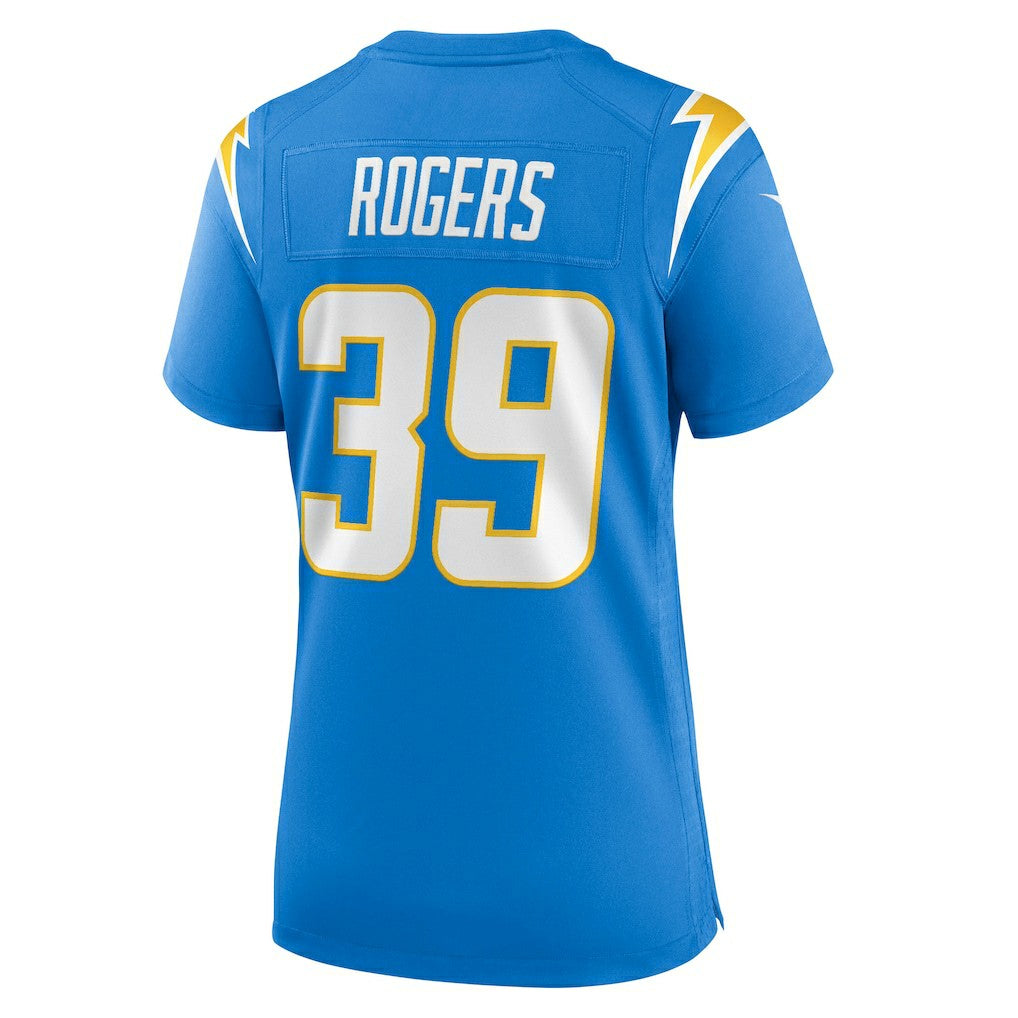 Eric Rogers  Women's Team Game Jersey - Los Angeles Chargers