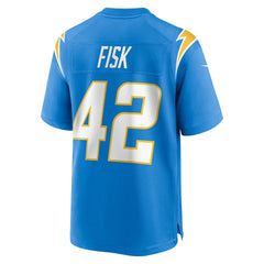 Tucker Fisk  Team Game Jersey - Los Angeles Chargers