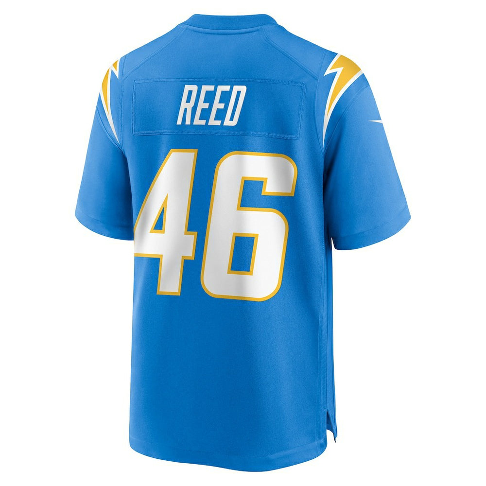 Nikko Reed  Team Game Jersey - Los Angeles Chargers