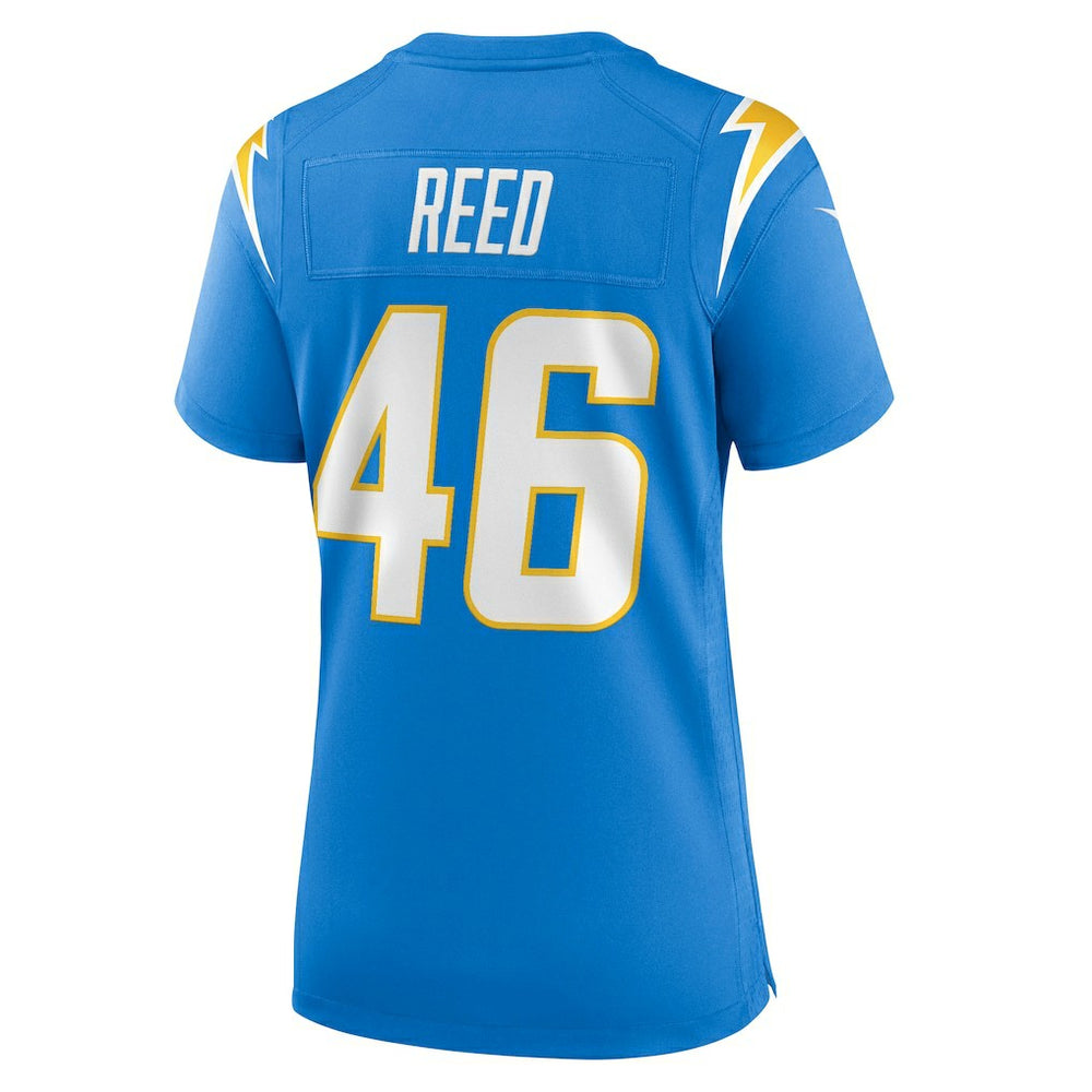 Nikko Reed  Women's Team Game Jersey - Los Angeles Chargers