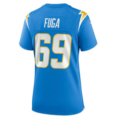 Josh Fuga  Women's Team Game Jersey - Los Angeles Chargers