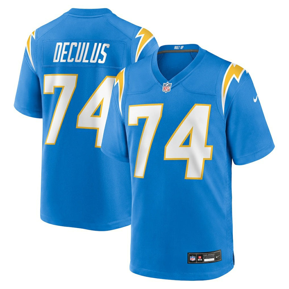 Austin Deculus  Team Game Jersey - Los Angeles Chargers