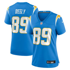 Will Dissly  Women's Team Game Jersey - Los Angeles Chargers