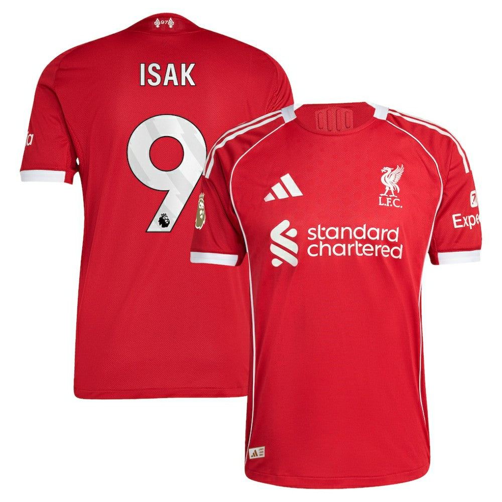 Alexander Isak Liverpool 2025/26 Home Player Jersey - Adidas Red