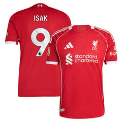 Alexander Isak Liverpool 2025/26 Home Player Jersey - Adidas Red