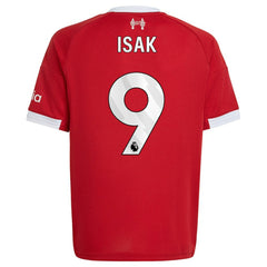 Alexander Isak Liverpool Youth 2025/26 Home Replica Player Jersey - Adidas Red