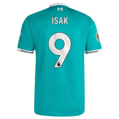 Alexander Isak Liverpool 2025/26 Third Player Jersey - Adidas Green