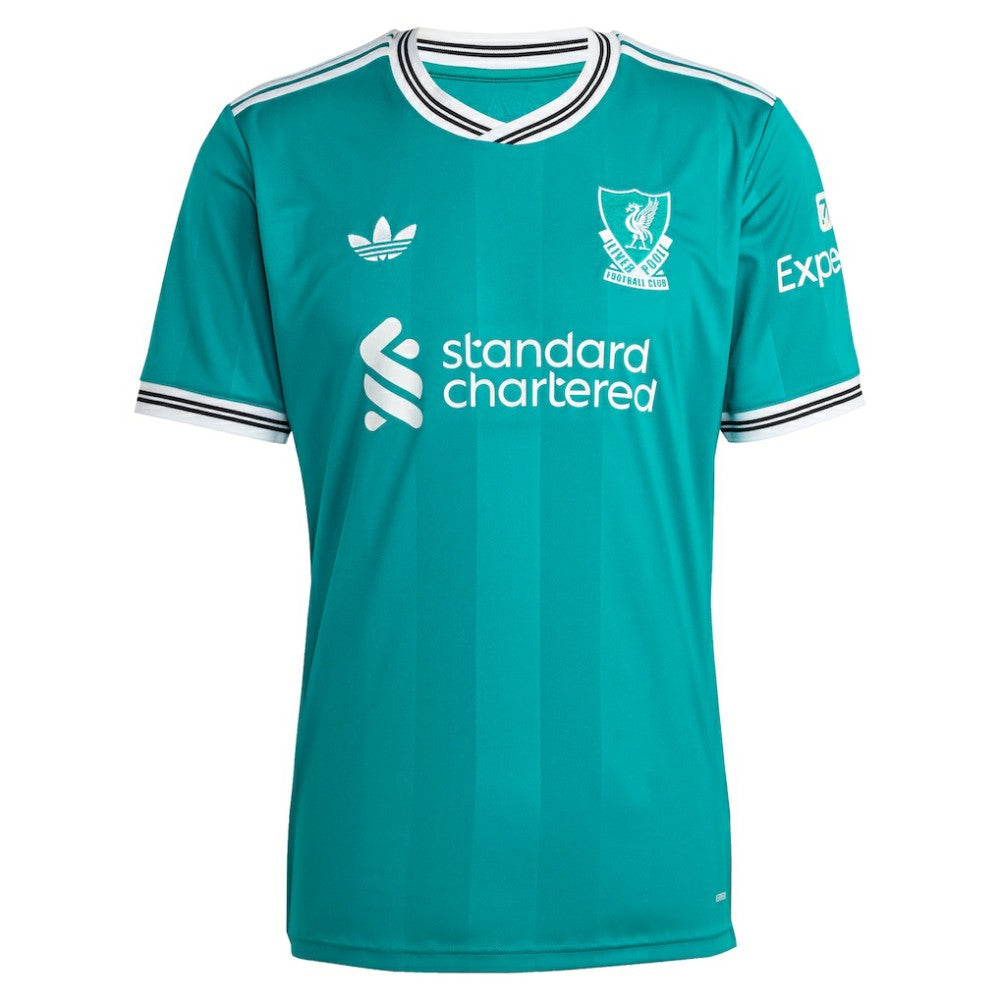 Alexander Isak Liverpool 2025/26 Third Replica Player Jersey - Adidas Green