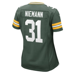 Nick Niemann  Women's Team Game Jersey - Green Bay Packers