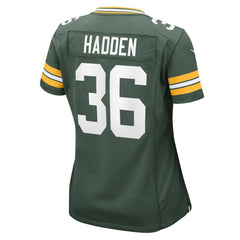 Kamal Hadden  Women's Team Game Jersey - Green Bay Packers